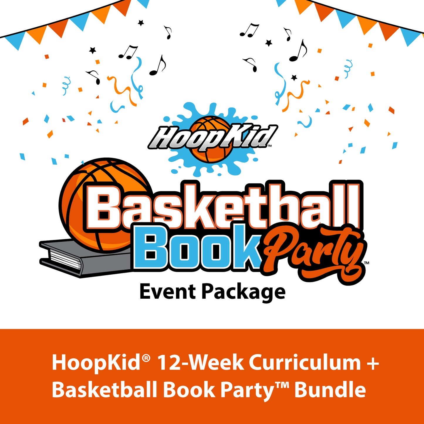 HoopKid® Basketball Book Party™ Event Package