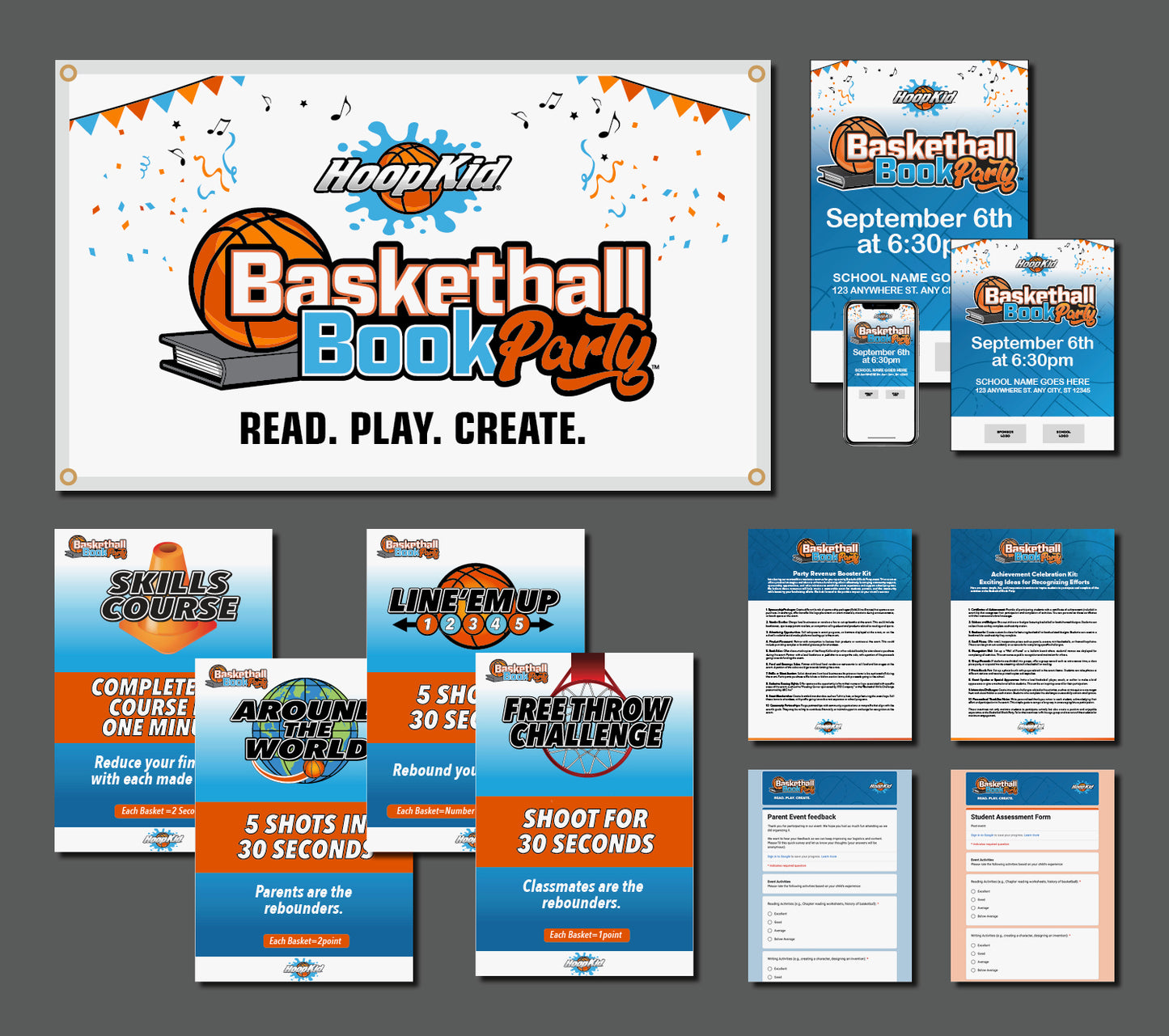 Basketball Book Party: Year-Long Unlimited License