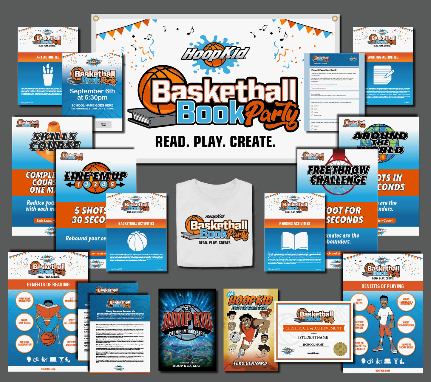 Basketball Book Party: Year-Long Unlimited License