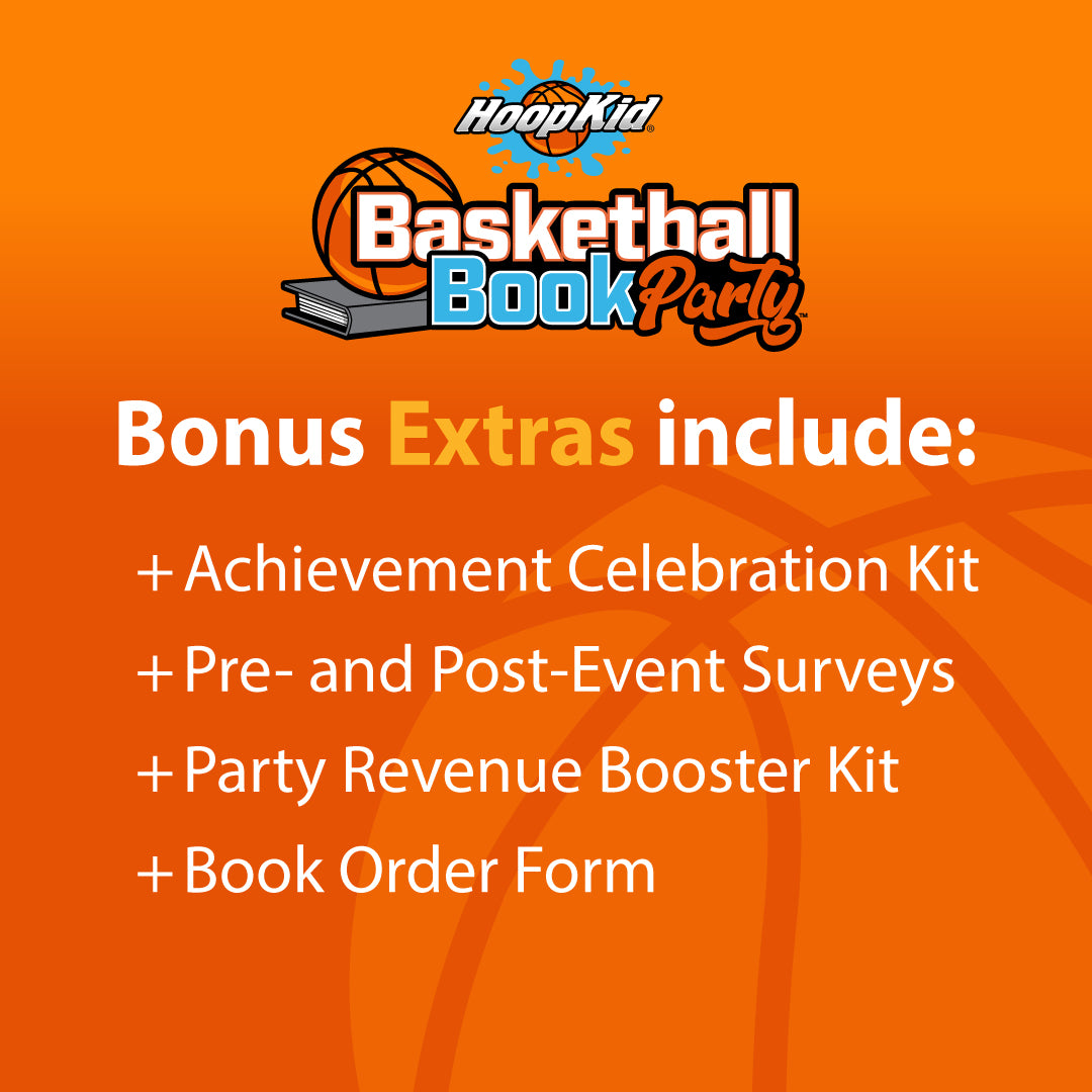 HoopKid® Basketball Book Party™ Event Package