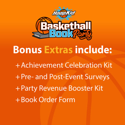 HoopKid® Basketball Book Party™ Event Package