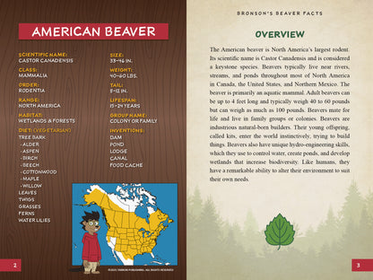 Bronson's Beaver Facts: A Fun and Educational Companion to Bronson Beaver Builds a Robot