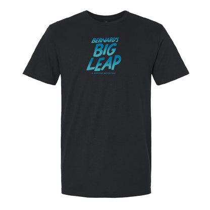 Bernard's Big Leap - Black T-shirt