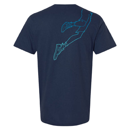 Bernard's Big Leap - Navy T-shirt