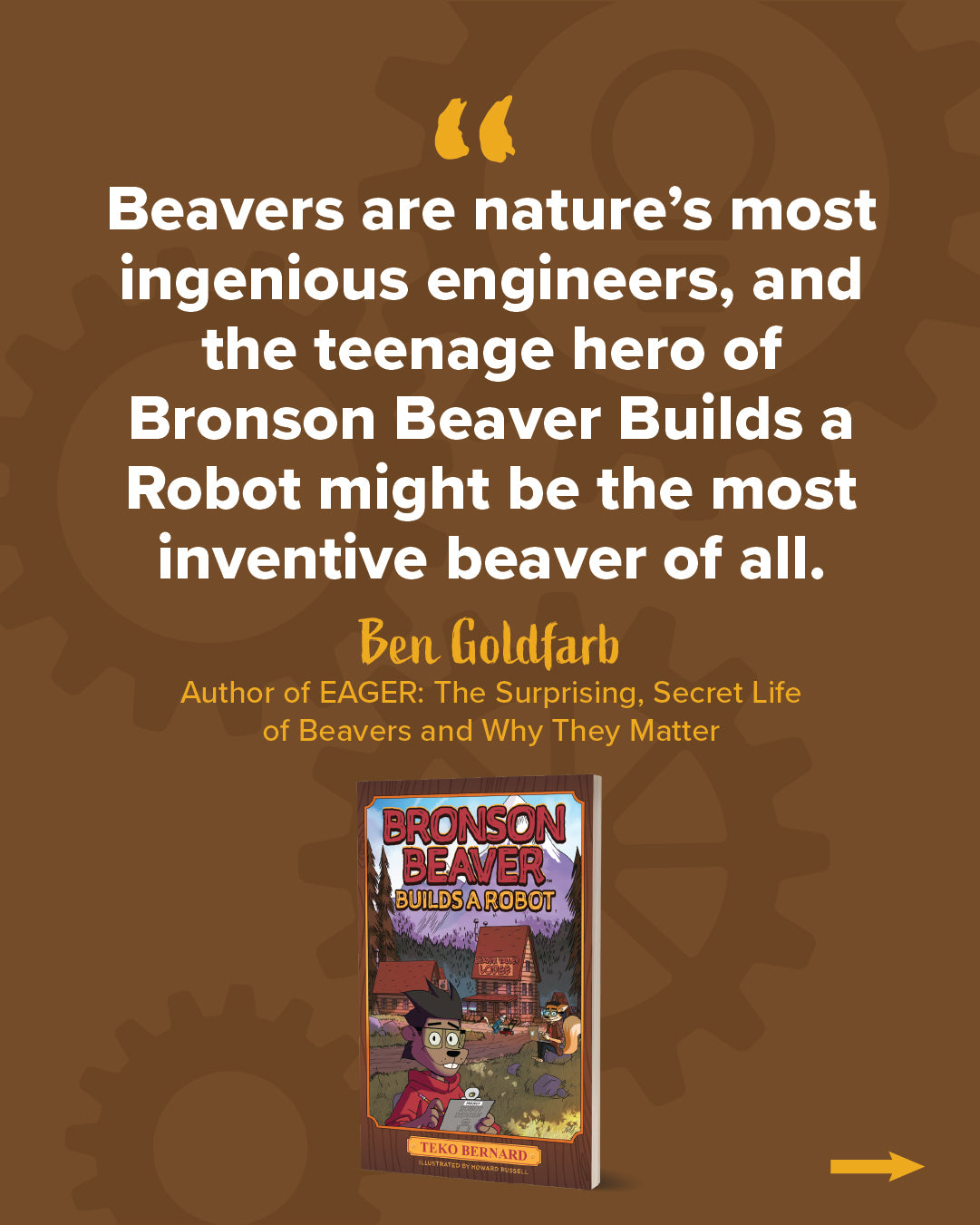 Bronson's Beaver Facts: A Fun and Educational Companion to Bronson Beaver Builds a Robot