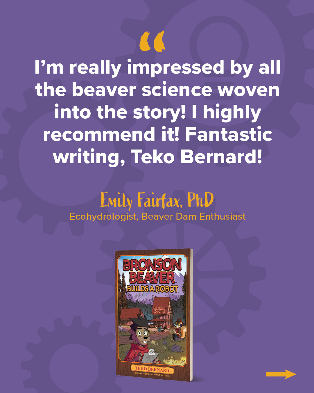 Bronson's Beaver Facts: A Fun and Educational Companion to Bronson Beaver Builds a Robot