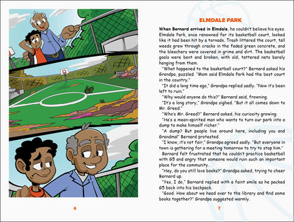 The Hoop Kid from Elmdale Park: Mini Graphic Novel