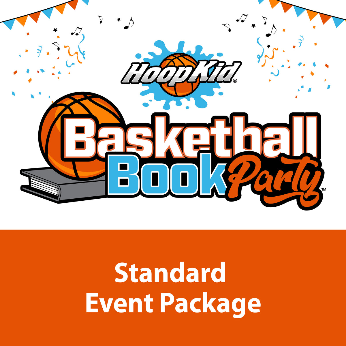 HoopKid® Basketball Book Party™ Event Package